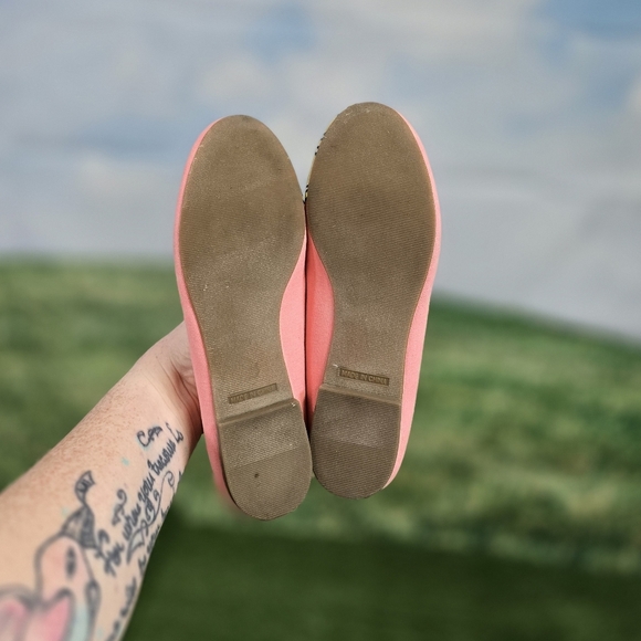 SO | authenic American heritage Lemon Embroidered loafer style fabric flats - Picture 13 of 15